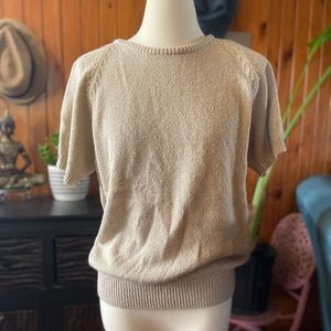 Vintage knitted blouse